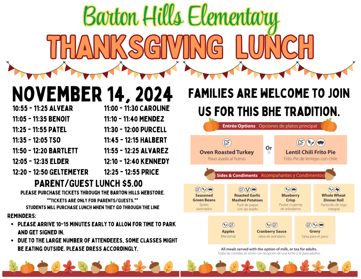 BHE Thanksgiving Lunch